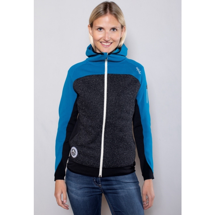 Bluza damska Chillaz DOLOMITE BLACK GREY BLUE MELANGE